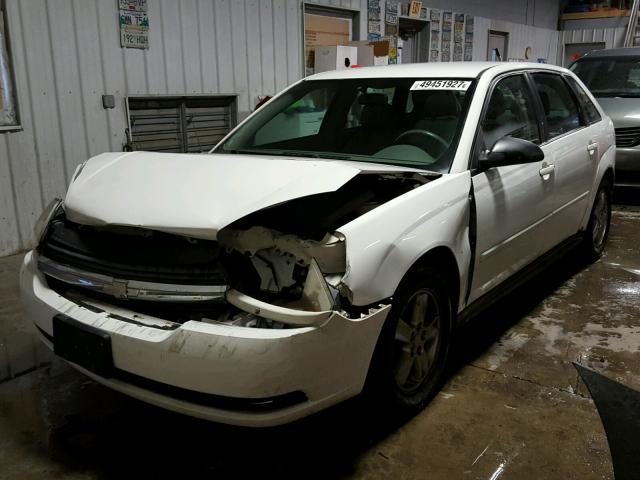 1G1ZT64864F215444 - 2004 CHEVROLET MALIBU MAX WHITE photo 2