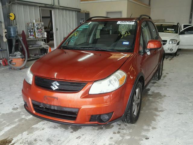 JS2YA413285101321 - 2008 SUZUKI SX4 BASE ORANGE photo 2