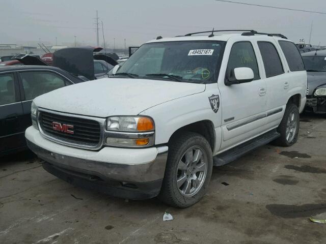 1GKEK13T35J135829 - 2005 GMC YUKON WHITE photo 2