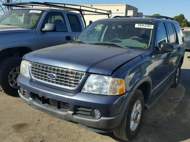 1FMDU73K73UB31656 - 2003 FORD EXPLORER X BLUE photo 2