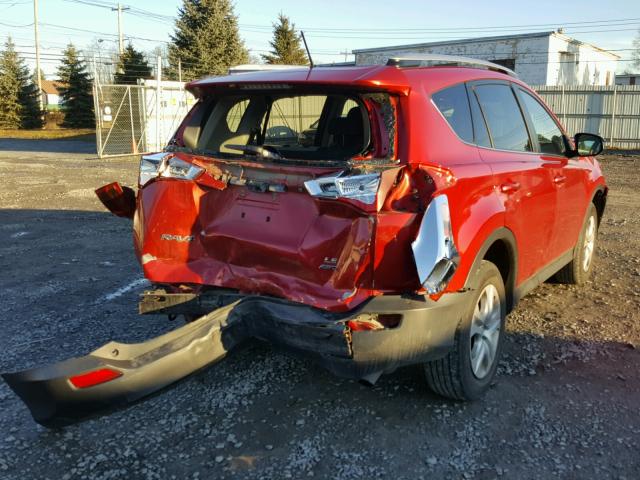 JTMBFREV0D5012738 - 2013 TOYOTA RAV4 LE Bordo foto 4