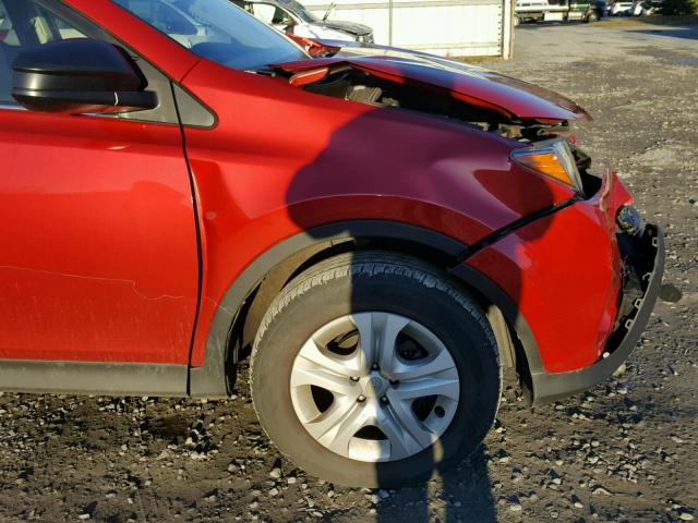 JTMBFREV0D5012738 - 2013 TOYOTA RAV4 LE Bordo foto 9