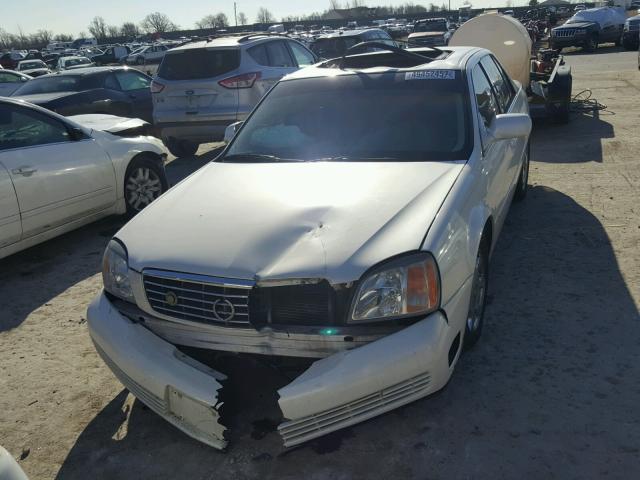 1G6KE57Y5YU279049 - 2000 CADILLAC DEVILLE DH WHITE photo 9