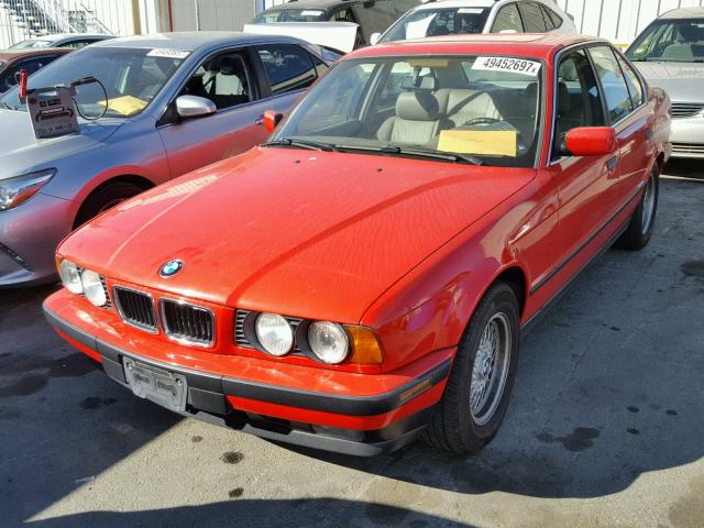 WBAHE2327RGE87361 - 1994 BMW 530 I AUTO RED photo 2