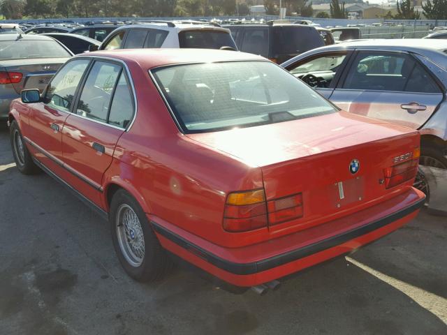 WBAHE2327RGE87361 - 1994 BMW 530 I AUTO RED photo 3