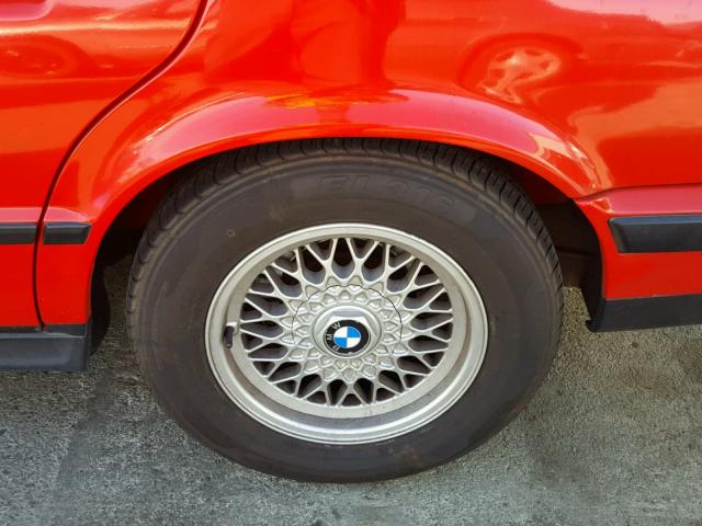 WBAHE2327RGE87361 - 1994 BMW 530 I AUTO RED photo 9