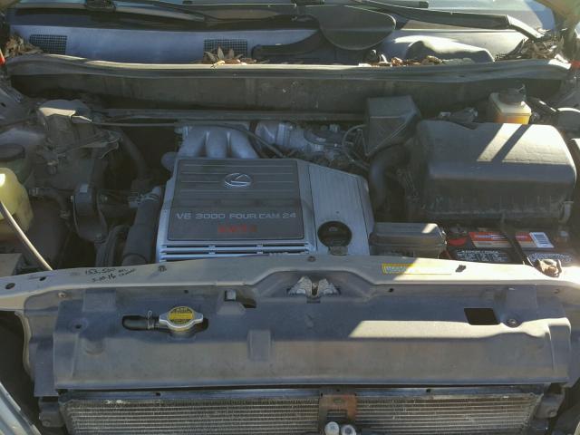 JT6HF10U1Y0122394 - 2000 LEXUS RX 300 GOLD photo 7