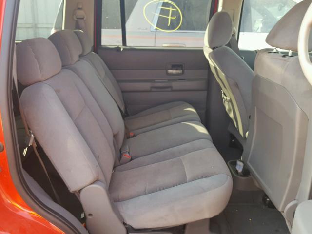 1D4HB48NX4F215153 - 2004 DODGE DURANGO SL RED photo 6