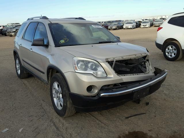 1GKKRNED2BJ407892 - 2011 GMC ACADIA SLE GOLD photo 1