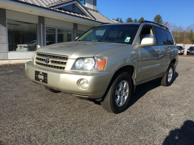 JTEHF21A330117432 - 2003 TOYOTA HIGHLANDER BEIGE photo 1