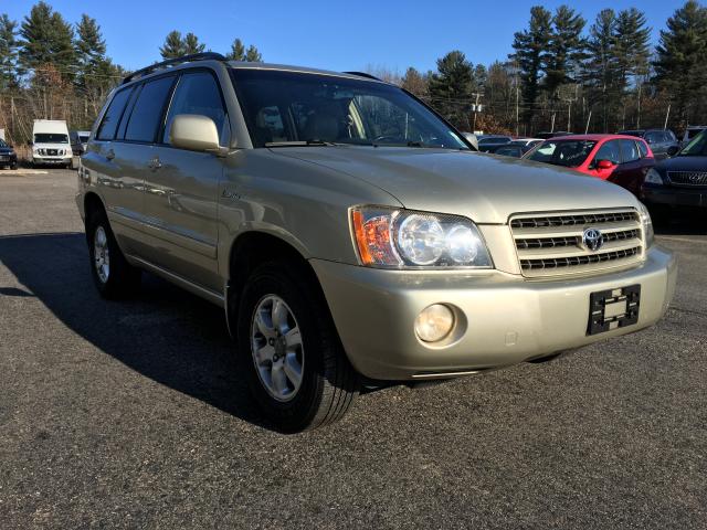 JTEHF21A330117432 - 2003 TOYOTA HIGHLANDER BEIGE photo 2