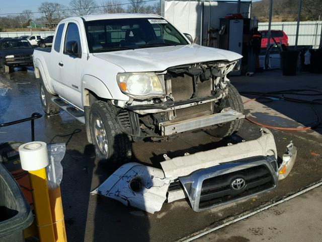 5TEUU42NX6Z230904 - 2006 TOYOTA TACOMA ACC WHITE photo 1