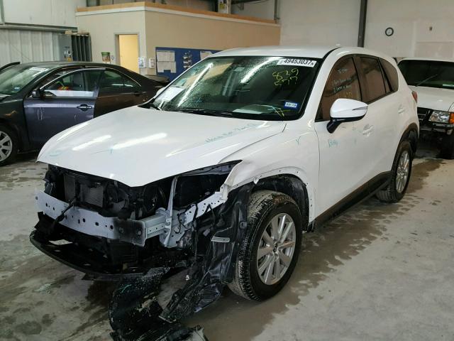 JM3KE2BY4G0839577 - 2016 MAZDA CX-5 SPORT WHITE photo 2