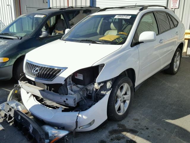 JTJHA31U640073282 - 2004 LEXUS RX 330 WHITE photo 2