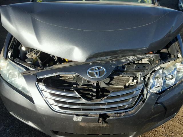 4T1BB46K48U062259 - 2008 TOYOTA CAMRY HYBR GRAY photo 7