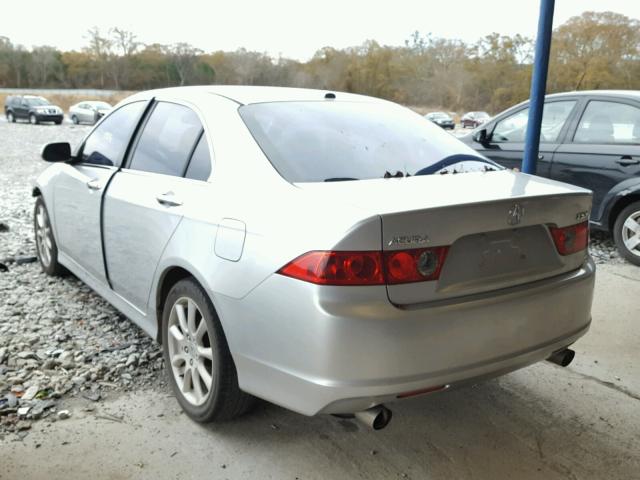 JH4CL968X6C024270 - 2006 ACURA TSX SILVER photo 3