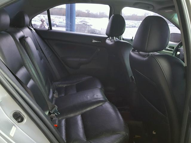 JH4CL968X6C024270 - 2006 ACURA TSX SILVER photo 6