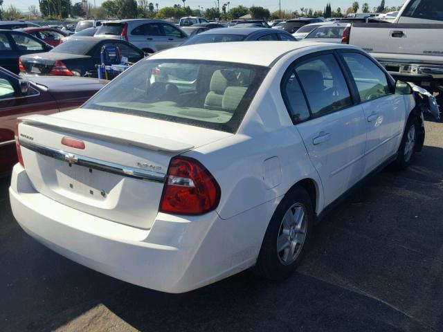 1G1ZT548X5F222358 - 2005 CHEVROLET MALIBU LS WHITE photo 4