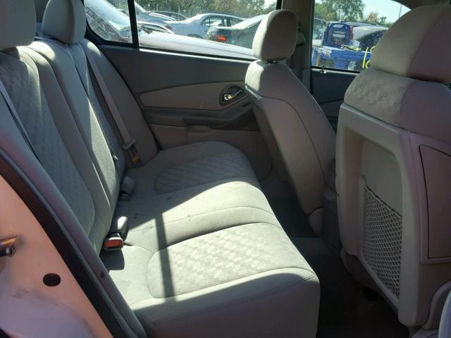 1G1ZT548X5F222358 - 2005 CHEVROLET MALIBU LS 白色 照片 6
