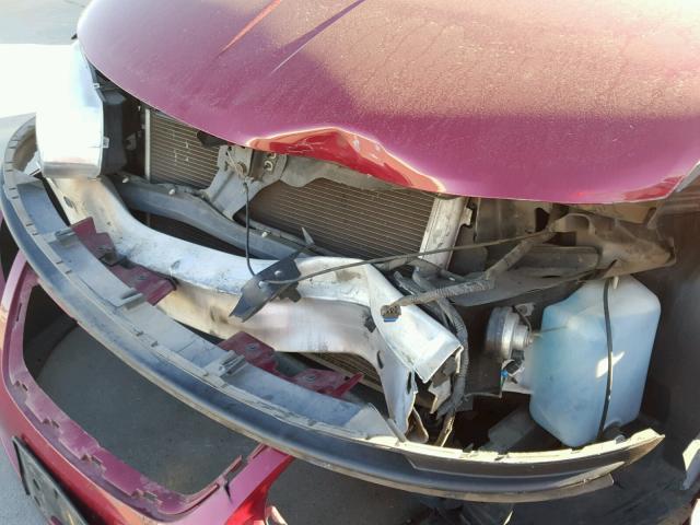 1G8AG52F25Z161235 - 2005 SATURN ION LEVEL RED photo 9