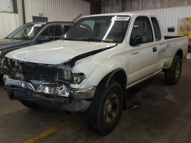 4TAWN72N0TZ155754 - 1996 TOYOTA TACOMA XTR WHITE photo 2