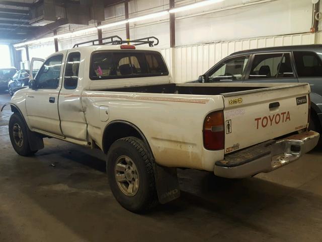 4TAWN72N0TZ155754 - 1996 TOYOTA TACOMA XTR WHITE photo 3