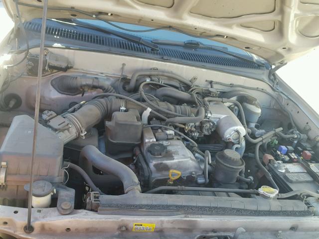 5TEPM62N92Z050848 - 2002 TOYOTA TACOMA GOLD photo 7