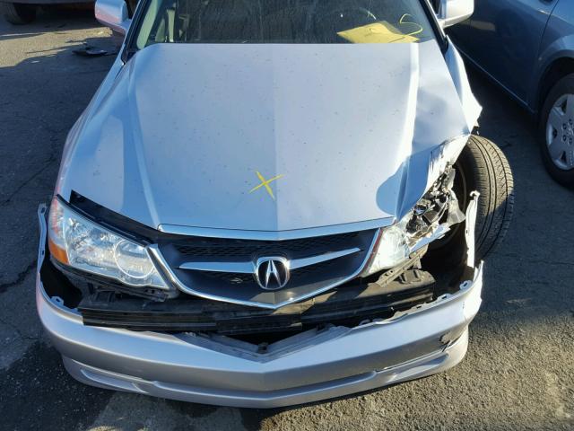 19UUA56843A000673 - 2003 ACURA 3.2TL TYPE SILVER photo 7