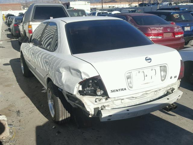 3N1CB51D15L525281 - 2005 NISSAN SENTRA 1.8 WHITE photo 3