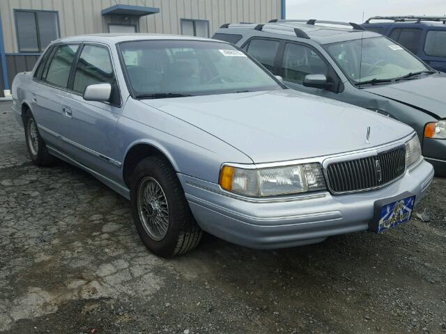 1LNLM974XRY649264 - 1994 LINCOLN CONTINENTA BLUE photo 1