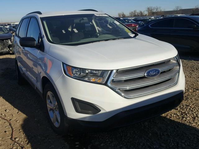 2FMPK4G92HBB16634 - 2017 FORD EDGE SE WHITE photo 1