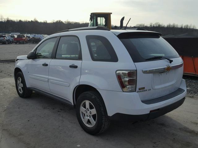 2CNDL13F376228019 - 2007 CHEVROLET EQUINOX LS WHITE photo 3