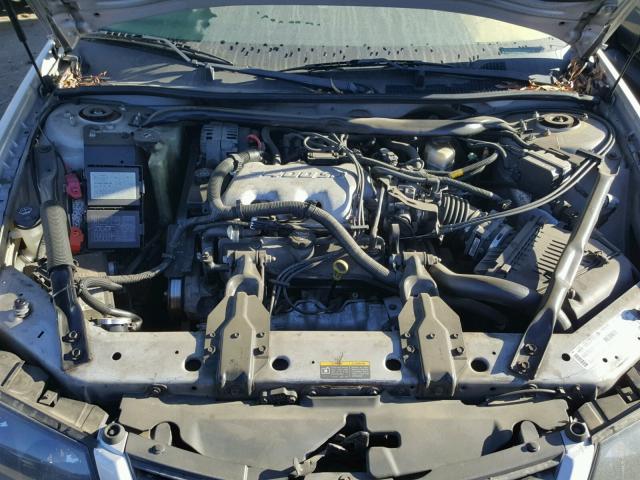 2G1WF55E829334496 - 2002 CHEVROLET IMPALA SILVER photo 7