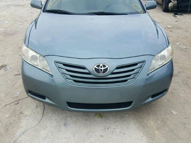 4T4BE46K39R120246 - 2009 TOYOTA CAMRY BASE BLUE photo 9