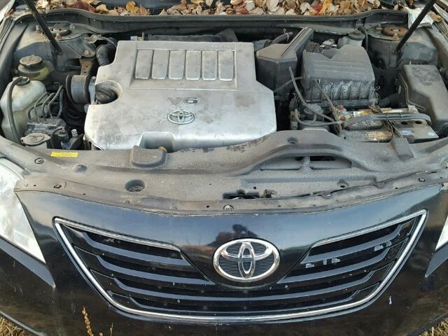 4T1BK46K57U511026 - 2007 TOYOTA CAMRY NEW BLACK photo 7