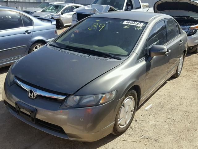 JHMFA36246S011774 - 2006 HONDA CIVIC HYBR GOLD photo 2