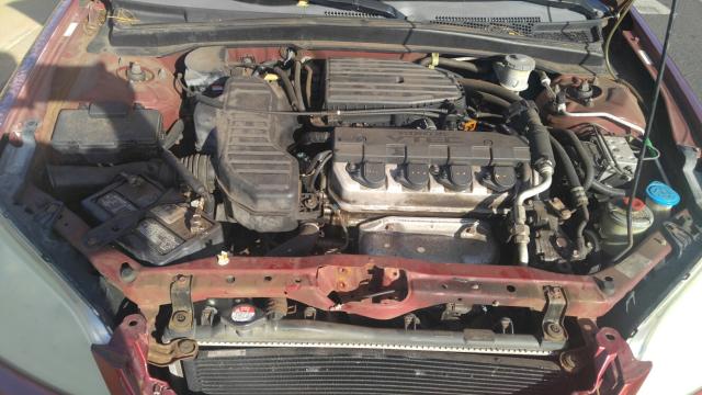 2HGES26775H536965 - 2005 HONDA CIVIC EX მუქწითელი ფოტო 7