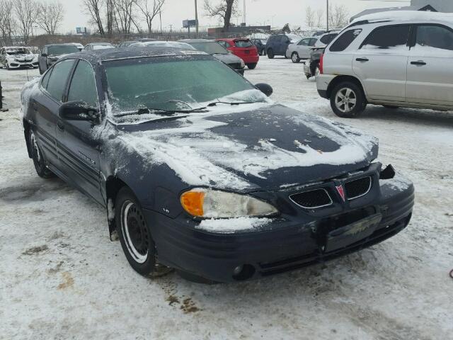 1G2NF52E3YC551533 - 2000 PONTIAC GRAND AM S 蓝色 照片 1