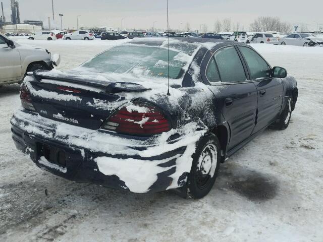 1G2NF52E3YC551533 - 2000 PONTIAC GRAND AM S 蓝色 照片 4
