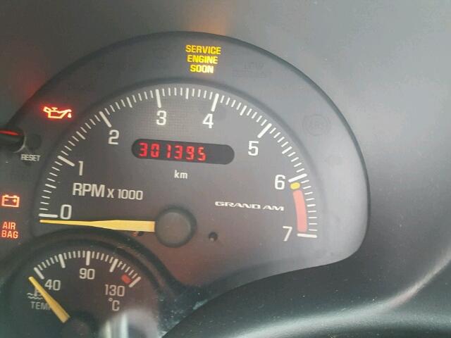 1G2NF52E3YC551533 - 2000 PONTIAC GRAND AM S 蓝色 照片 8