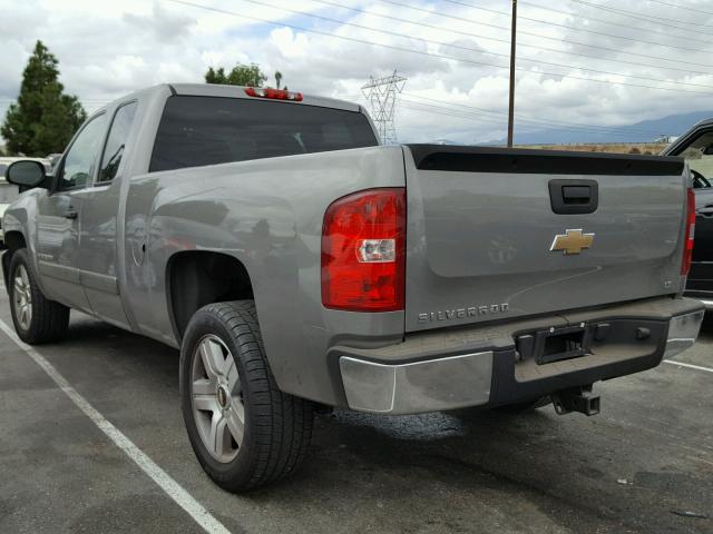 2GCEC19J371681316 - 2007 CHEVROLET SILVERADO GRAY photo 3