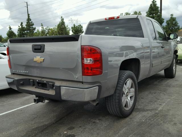 2GCEC19J371681316 - 2007 CHEVROLET SILVERADO GRAY photo 4