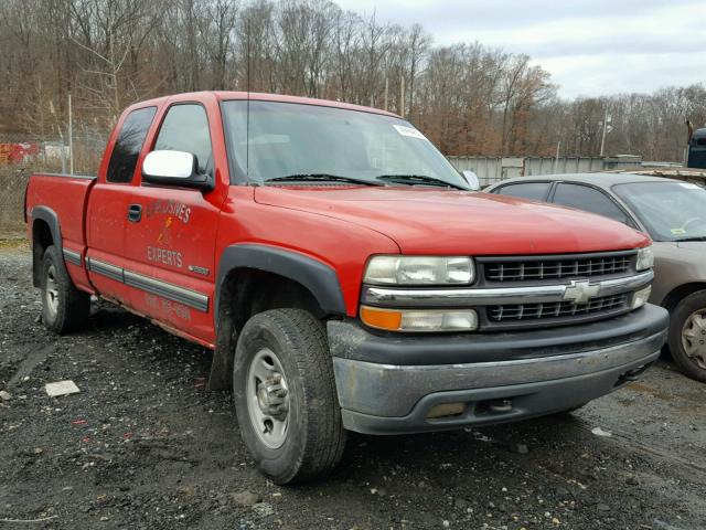 1GCGK29U1XE139738 - 1999 CHEVROLET SILVERADO RED photo 1