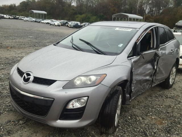 JM3ER2B55C0419263 - 2012 MAZDA CX-7 GRAY photo 2