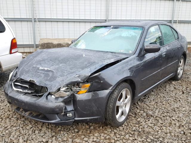 4S3BL626377212977 - 2007 SUBARU LEGACY 2.5 GRAY photo 2