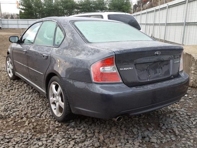 4S3BL626377212977 - 2007 SUBARU LEGACY 2.5 GRAY photo 3