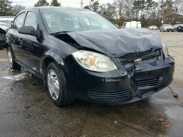 1G1AB5F55A7203899 - 2010 CHEVROLET COBALT LS BLACK photo 1