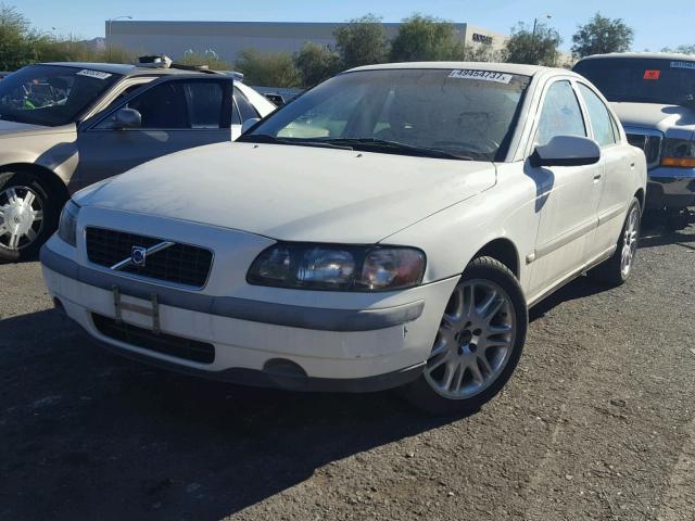 YV1RS58D812090990 - 2001 VOLVO S60 2.4T WHITE photo 2