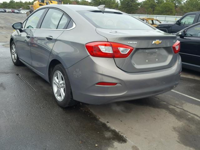 1G1BE5SM0H7145297 - 2017 CHEVROLET CRUZE LT GRAY photo 3