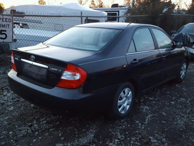 4T1BE30K33U157625 - 2003 TOYOTA CAMRY LE 黑色 照片 4